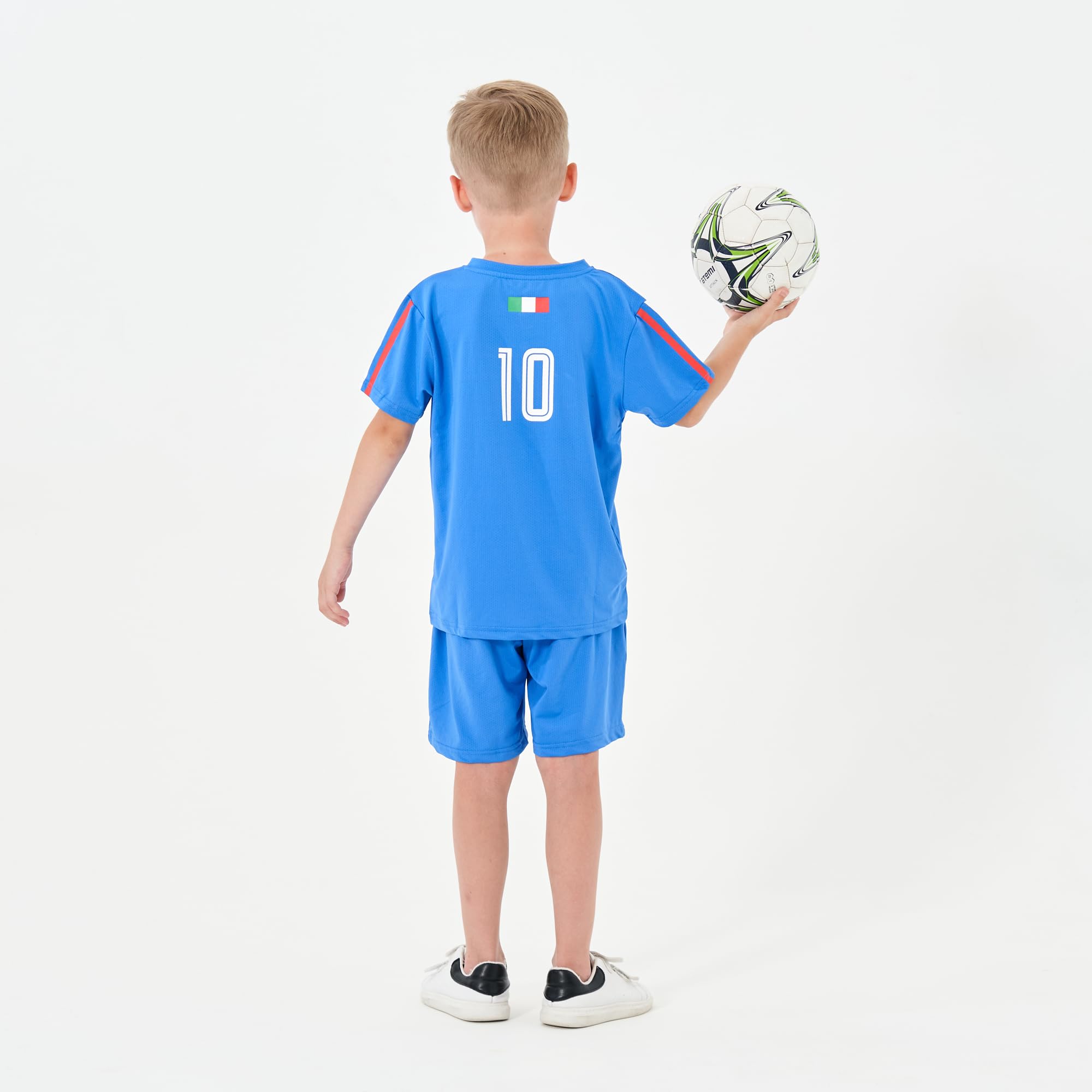 BDONDON Soccer Jerseys for Kids Boys & Girls Youth Soccer Practice Jersey Outfits Toddler Football Training Shirt Uniforms