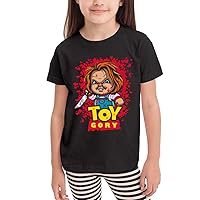 Anime Style Children's Casual T-Shirt 2-6 Years Old Kids Short Sleeve Tees