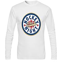 Mens Hockey Night in Canada Long Sleeve Shirt XL White