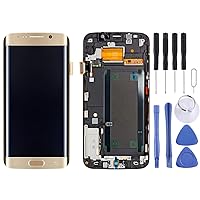 LCD Display + Touch Panel with Frame for Galaxy S6 Edge+ / G928F(Gold)