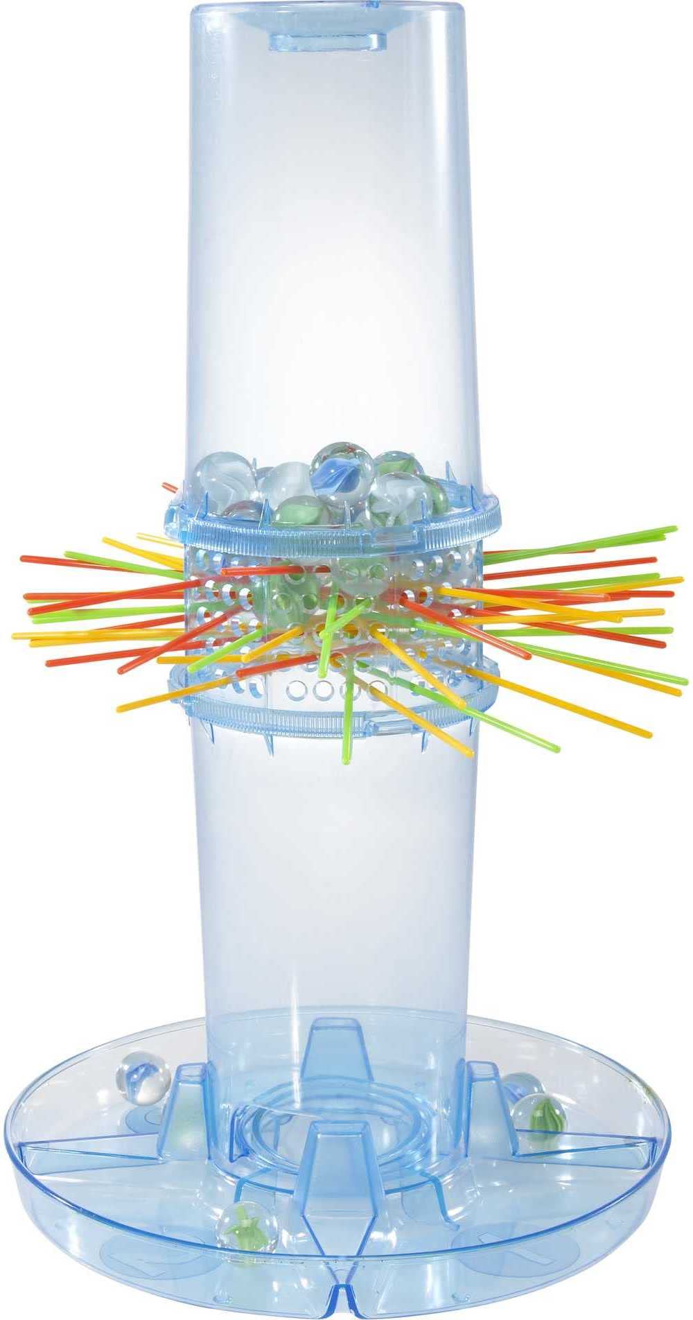 Mattel Games Kerplunk Kids Game, Family Game for Kids & Adults with Simple Rules, Don'T Let the Marbles Fall for 2-4 Players