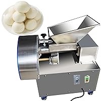 dough ball divider machine 1-300g dough cutter rounder machine automatic dough cutting machine for bakery restuarant hotel breakfast store with 6 molds different dough weight and shape