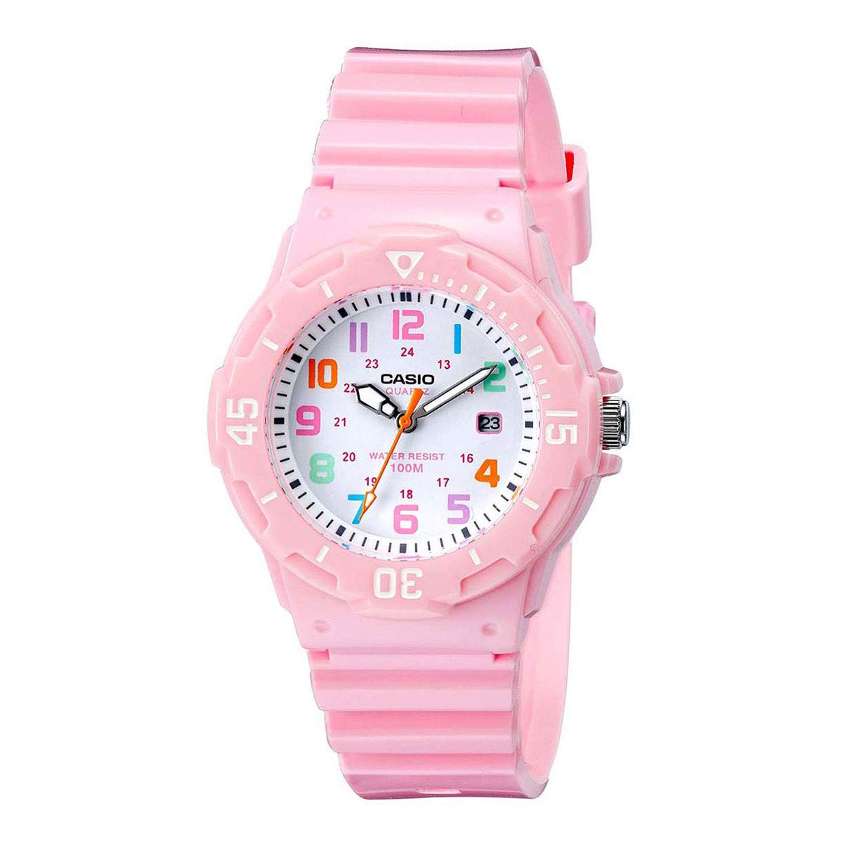 Casio LRW-200H-4B2VDF Analog Quartz Pink Resin Women's Watch