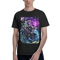 Anime That Time I Got Reincarnated As A Slime Rimuru Tempest Men's T-Shirt Summer Casual Crew Neck Short Sleeve T-Shirts