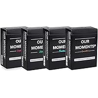 OUR MOMENTS Holidays Bundle: 400 Thought Provoking Conversation Starter Questions for Couples, Parents and Their Children - Fun and Meaningful Communication Games to Create Strong Family Ties