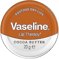 Vaseline Lip Therapy | Vaseline Lip Balm | Lip Moisturizer for Very Dry Lips | Cocoa Butter | 20g