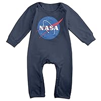 National Aeronautics Space Dministration NASA Baby Onesie Romper Jumpsuit Baby Clothes Navy