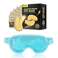 Bundle of Cooling Eye Mask and Collagen Under Eye Mask