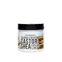 Urban Hydration Nourish and Rehydrate Castor and Shea Night Cream | Fights Acne, Detoxes, Refreshes and Smooths Skin Overnight, Anti-Aging Benefits For All Skin Types | 2 Fl Ounces