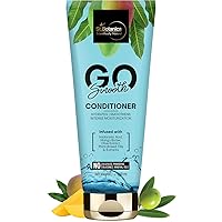StBotanica GO Smooth Hair Conditioner - With Hyaluronic Acid, Mango Butter, Olive Extracts, No SLS/Sulphate, Paraben, Silicones, Colors, 200ml