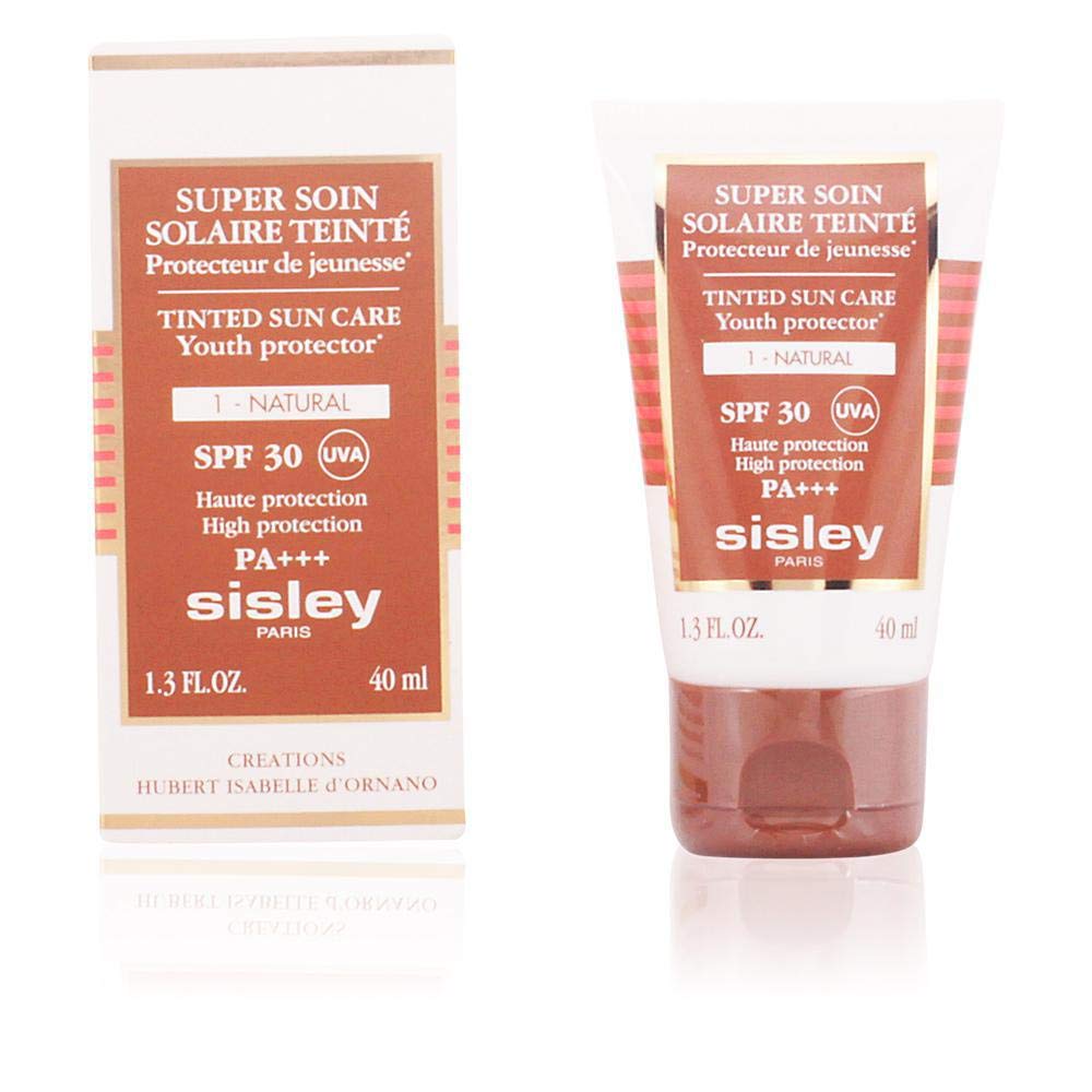 Sisley Super Soin Solaire Tinted Youth Protector SPF 30 Uva Pa+++, No. 4 Deep Amber, 1.3 Ounce