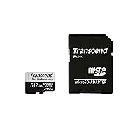 Transcend 512GB microSD w/Adapter UHS-I U3 A2 Ultra Performance TS512GUSD340S