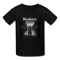 Custom Men's Bloodborne The Old Hunters T-shirt Print Cotton Short Tee Shirt US XXXL Black