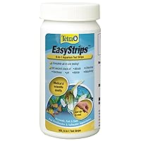 Tetra EasyStrips 6-In-1 Aquarium Test Strips, Water Testing 100 Count (Pack of 1)