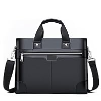 Mens Briefcase Men Designer Bag Briefcase Sac Leather Bag Office Men Business Bags Document Organizer Shoulder Laptop Briefcase for Teens
