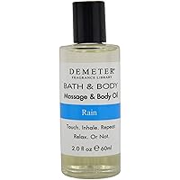 Massage and Body Oil for Unisex, Rain, 2 Ounce