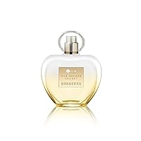 Banderas Perfumes - Her golden secret - Eau de toilette Spray for Women - Long Lasting - Fruity, Floral and Vanilla Notes - 2.7 Fl Oz