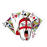 England Flag Facial Makeup Head Screaming Cap Poker Playing Magic Card Fun Board Game