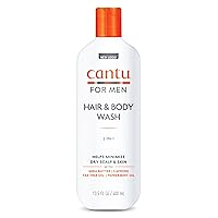 Cantu for Men 2-in-1 Hair & Body Wash, 13.5 fl oz (Packaging May Vary)