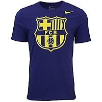 [652184-421] FCB CORE Crest TEE Apparel Apparel NIKENAVY Blue Yellow