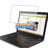2-Pack Anti Blue Light Screen Protector, compatible with Lenovo ThinkPad X280 2018 12.5