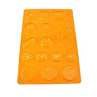 10 Pieces Chocolate Molds Plastic Egg Wedding Mothers Day Baby Shower 03131 Flowers Mixed Candy Making Supplies Cake Sugarcraft Jelly