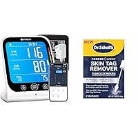Etekcity Blood Pressure Monitor Bundle with Dr. Scholl's 8 Count Freeze Away Skin Tag Remover