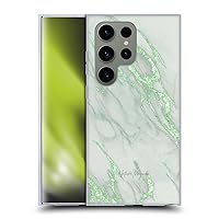 Head Case Designs Officially Licensed Nature Magick Green Marble Metallics Soft Gel Case Compatible with Samsung Galaxy S24 Ultra 5G