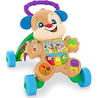 Fisher-Price Baby Toy Laugh & Learn Smart Stages Learn with Puppy Walker with Music Lights & Activities for Infants Ages 6+ Months