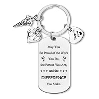 Occupational Therapist Appreciation Gift OT Keychain Thank You Gifts for Occupational Therapy OT Assistant Appreciation Jewelry Inspirational Graduation Gifts Coworker Going Away Retirement Gift