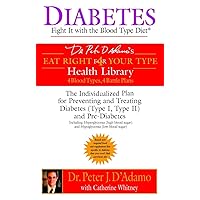 Diabetes: Fight It with the Blood Type Diet: The Individualized Plan for Preventing and Treating Diabetes (Type I, Type II) and Pre-Diabetes (Eat Right 4 Your Type) Diabetes: Fight It with the Blood Type Diet: The Individualized Plan for Preventing and Treating Diabetes (Type I, Type II) and Pre-Diabetes (Eat Right 4 Your Type) Paperback Kindle Hardcover Mass Market Paperback