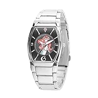Disney Adult Barrel Analog Quartz Diamond Accent Bracelet Watch