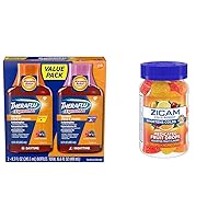 Theraflu ExpressMax Severe Cold & Cough Medicine Daytime & Nighttime, 8.3 Fl Oz x 2 + Zicam Cold Remedy Fruit Drops, Assorted Flavors, 25 Count