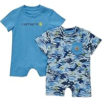 Carhartt baby-boys Short-sleeve 2-piece Romper Setinfant-and-toddler-clothing-sets