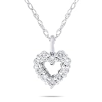 Jewelry Bliss Heart Pendant Necklace For Women