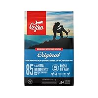 Original Dry Dog Food, Grain Free Dog Food for All Life Stages, Fresh or Raw Ingredients, 4.5 lb