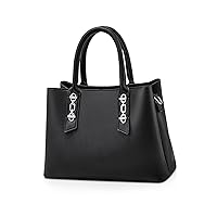 Nicole & Doris Women's Handbag, Crossbody Bag, 2-Way Bag, A4 Compatible, PU Leather, Large Capacity, Shoulder Bag, Water Repellent, Storage, Formal Bag, Freestanding, Stylish, Adult, Commute, Gift