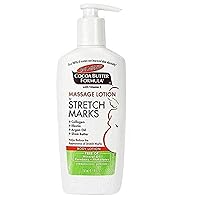 Cocoa Butter Formula Massage Lotion For Stretch Marks with Vitamin E, Collagen and Elastin, and Shea Butter, 8.5-Ounce Bottles (Pack of 6)