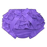 ACSUSS Baby Girls Polka Dots Bloomers Ruffled Bowknot Decor Briefs Shorts Underwear for Cake Smash Party