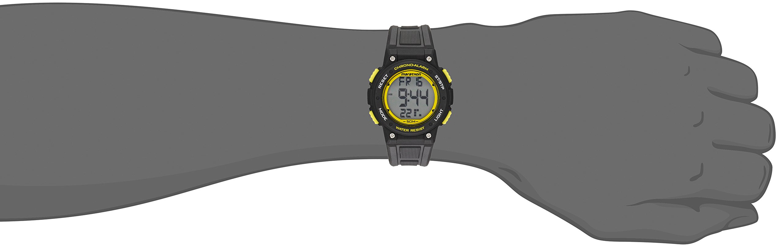 Timex Unisex TW5K84900 Marathon Digital Watch with Black Band