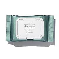 HydroPeptide HydroActive Cleanse Micellar Facial Cloths, Gently Cleanses Skin, Hydrating and Nourishing, 30 Count (Pack of 1)