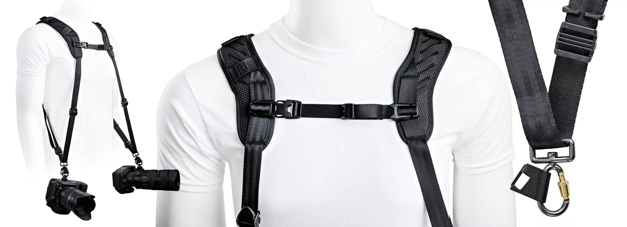 BLACKRAPID Blackline II Double Camera Harness - Best Double Camera Strap