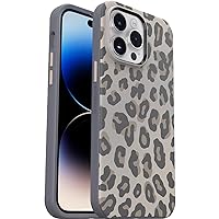 OtterBox iPhone 14 Pro Max (Only) Symmetry Series+ Case - Wild Cat (Grey) - Ultra-Sleek - Snaps to MagSafe - Raised Edges Protect Camera & Screen - Non-Retail Packaging