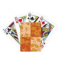 Japanese Yellow Flower Poker Playing Magic Card Fun Board Game