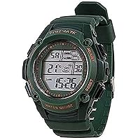 Timemark Watch, Plastic, Green, One Size