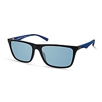 Men's Tba9264 Rectangular Sunglasses
