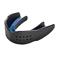 Shock Doctor Mouthguard Superfit – Easy-Fit Strap/Strapless mouthguard – Low Profile Fit Perfect for Basketball, Hockey, Lacrosse, All Sport