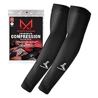 MUELLER Esports Medicine True Graduated Compression Gaming Arm Sleeves, For Men and Women, Fits Left and Right Arm