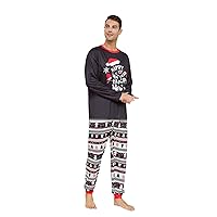 Christmas Pajamas Jammies for Adults and Holiday Xmas Sleepwear Set Home Furnishings Two Piece Set