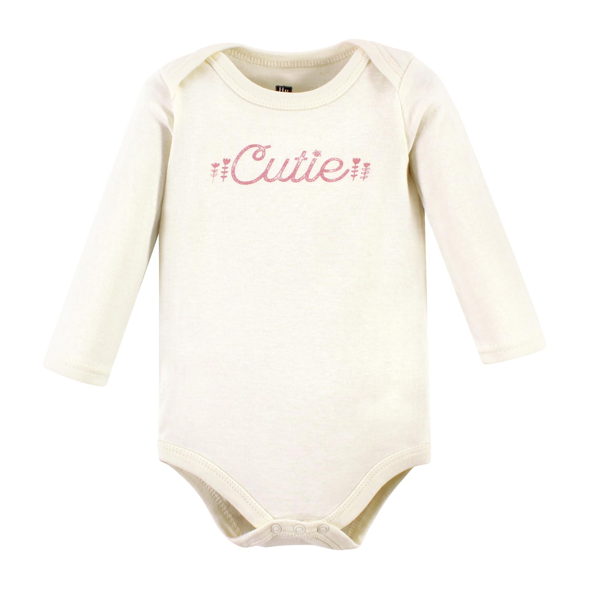 Hudson Baby Unisex Baby Cotton Long-Sleeve Bodysuits